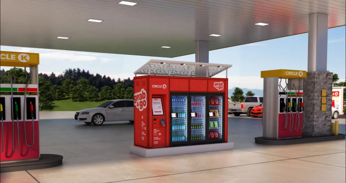 وندینگ ماشین در پمپ بنزین